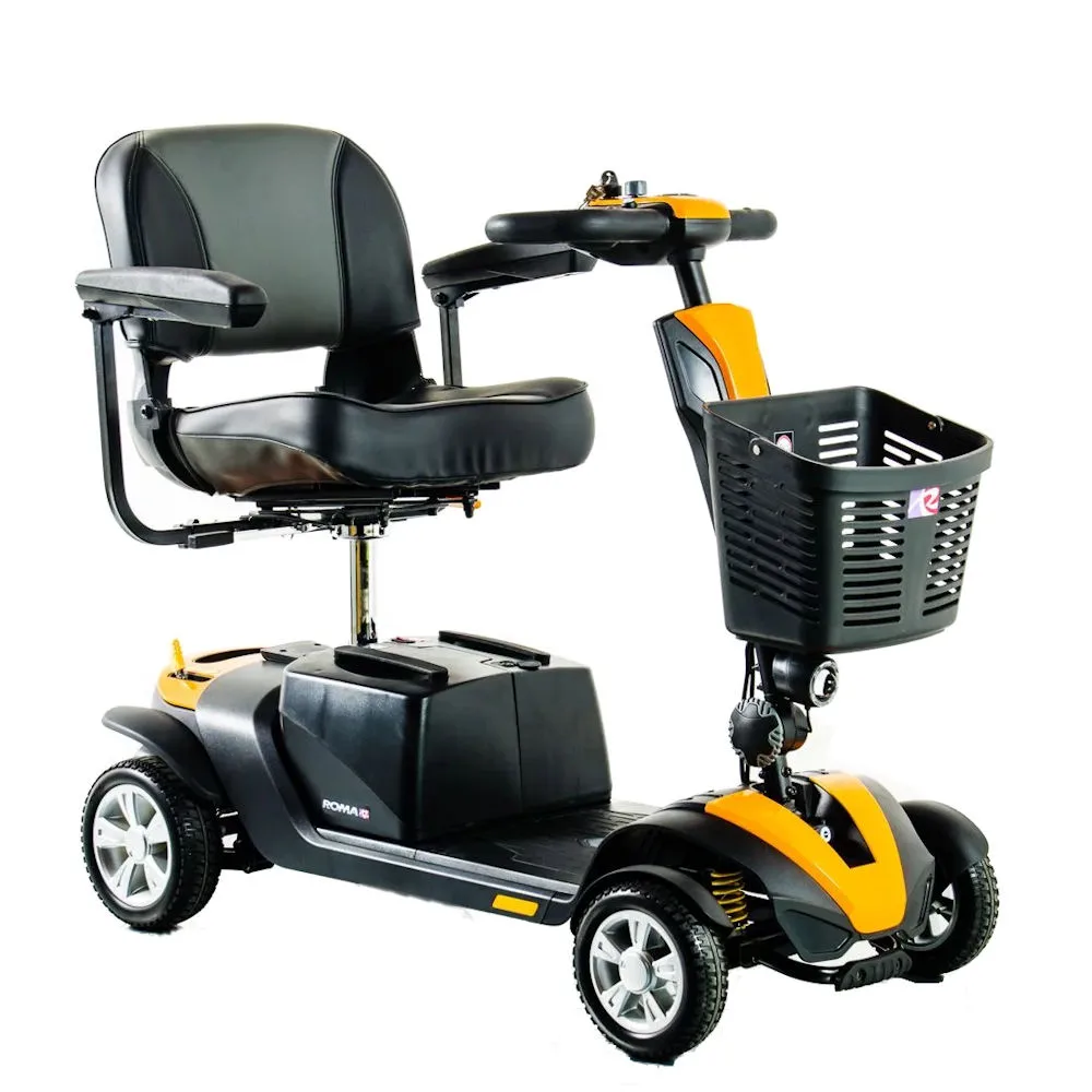 Roma Denver Plus Mobility Scooter In Orange